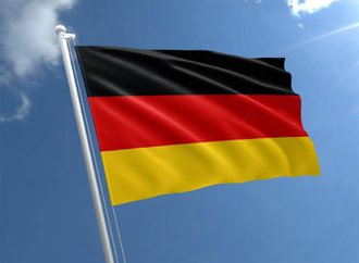 Drapeau national de l'Allemagne - 100 % polyester, impression au design unique, drapeaux pour intérieur et extérieur.jpg