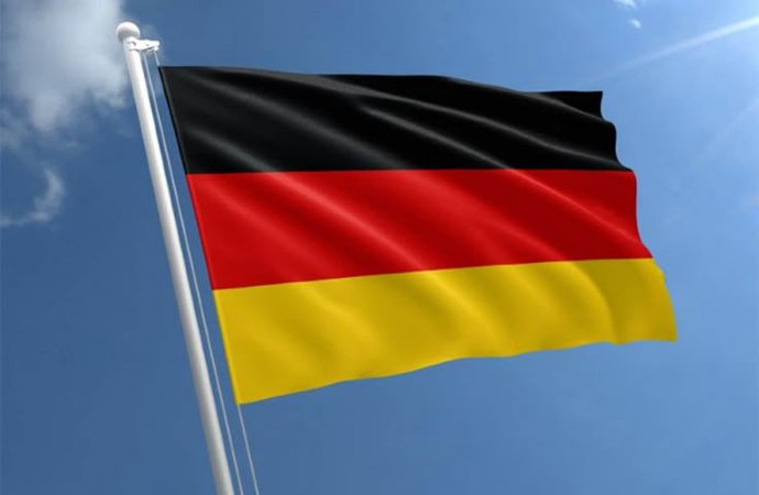 Drapeau national de l'Allemagne - 100 % polyester, impression au design unique, drapeaux pour intérieur et extérieur.jpg