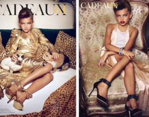 Le manequin sur cette photo n'avait alors que 10 ans !